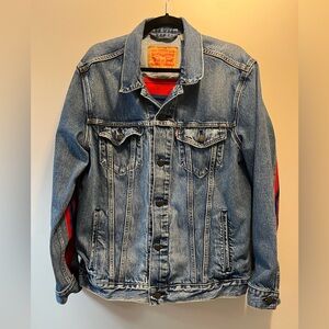 Levi's Blue Denim Unisex Jacket